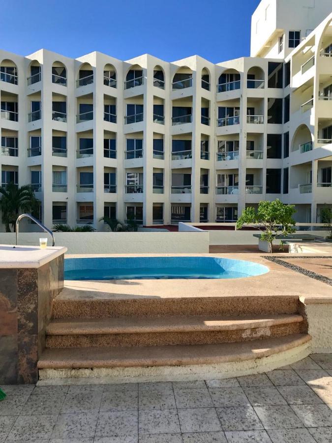 Ferienwohnung Increible Departamento Con La Mejor Playa Cancún Exterior foto